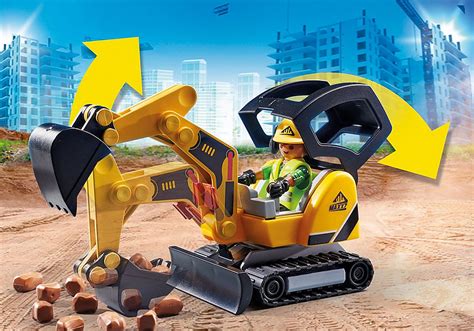 playmobil mini excavator|playmobil mini 70443.